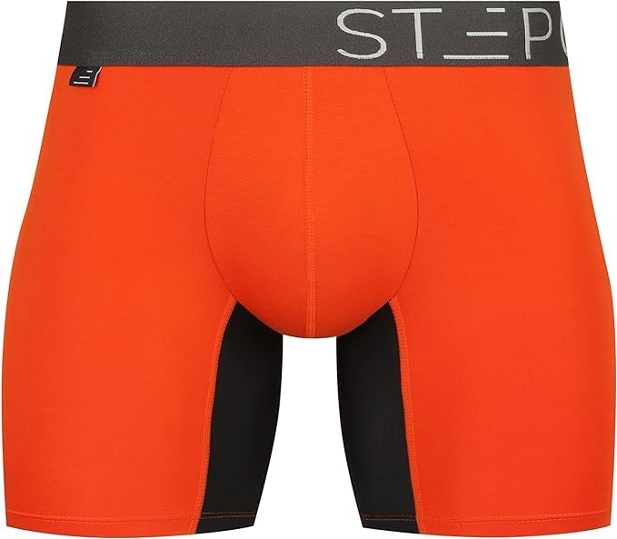 STEP ONE Mens Underwear Boxer Briefs - Underwear for Men, Moisture-Wicking, 3D Pouch + No Ride Up Boxer Briefs for Men