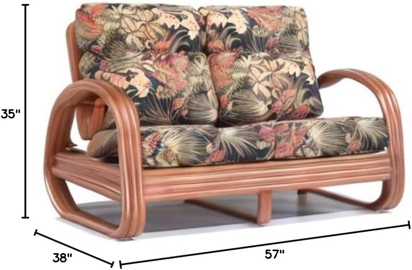 Rattan Living Room Furniture Loveseat (#1791AW-PO)