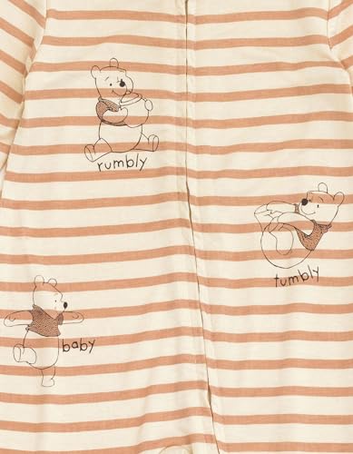 Disney Winnie the Pooh Baby Bamboo Zip Up Sleep N' Play Newborn to Infant Sizes (Newborn - 24 Months)