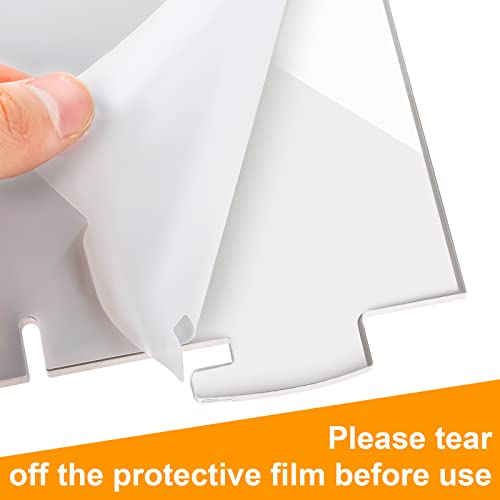 3 Tray Pastry Display Case Acrylic Bakery Display Cabinet Clear Removable Donut Display Shelf Cupcake Display Case Retail Display Counter with Cake Serving Tong (Peel off The Fuzzy Protective Film)