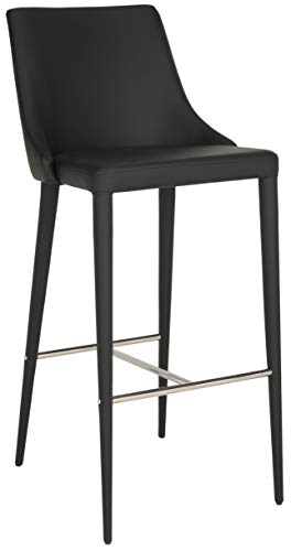 Safavieh Home Collection Summerset Black 41.7-inch Bar Stool