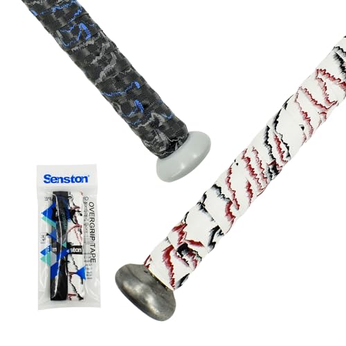 Senston Baseball Softball Bat Grip Tape Anti-slip Hockey Handle Wrap Grips Tapes,2 Pack