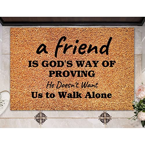 You Will Forever Be My Always Coir Door Mat Family Prayer Door Mats Farmhouse Thick Durable Non Slip Mat for Home Entrance Floor Door Porch 16x24in