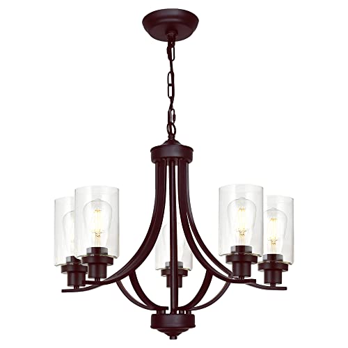MELUCEE Farmhouse Chandelier Classic 22.6