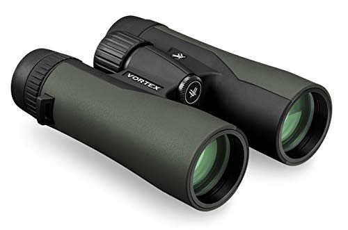 Vortex Optics Crossfire HD 10x42 Binoculars - HD Optical System, Tripod Adaptable, Rubber Armor, Waterproof, Fogproof, Shockproof, Included GlassPak - Unlimited, Unconditional Warranty