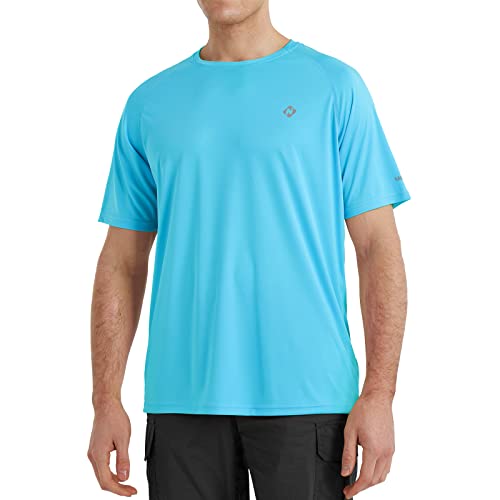 NAVISKIN Men's Rash Guard Shirts Swim Shirts UPF 50+ UV Sun Protection Long Sleeve Shirts Lightweight Quick Dry