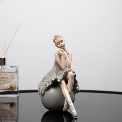 Cute Christmas Ornament Dancer Model Room Room Soft Decoration Home Furnishings Christmas Ornament Gift (A, One Size)