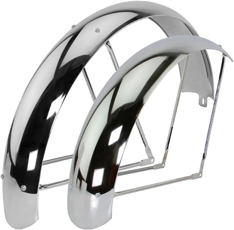 Lowrider Bike 26x4.0 Fat Bike Classic Standard Fender Set B-2 Chrome.