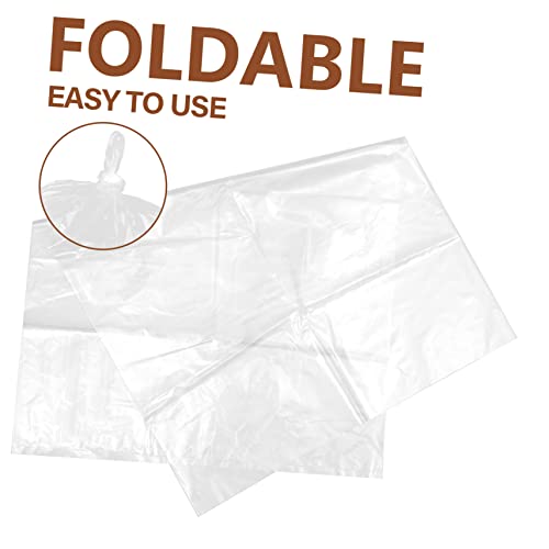 Gatuida 10pcs Dustproof Plastic Bag Furniture Wrapping Bag Home Furniture Covers Household Furniture Jumbo Clear Plastic Bags Large Clear Plastic Bags Couch Cover Protective Case Giant or