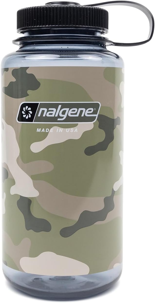 Nalgene 'Everyday Wide Mouth' Water Bottle - 1L (Camo Flage)