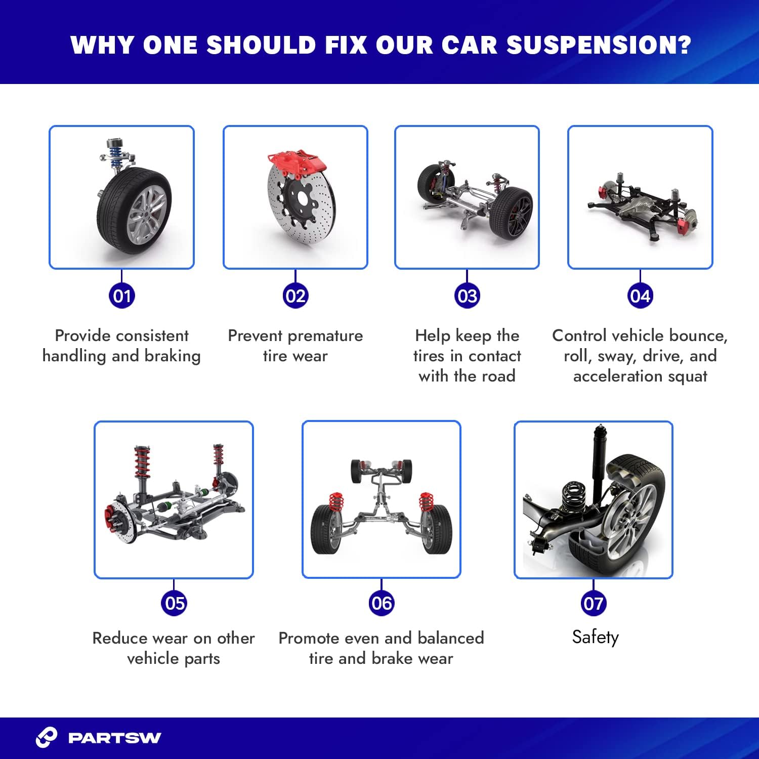 19 Pc Upper Control Arm, Lower Ball Joints, Idle & Pitman Arms, Tie Rod Ends, Sway Bar Links, Lower Control Arm Bushings Set, Idler Arm Assembly Front & Rear Suspension Kit