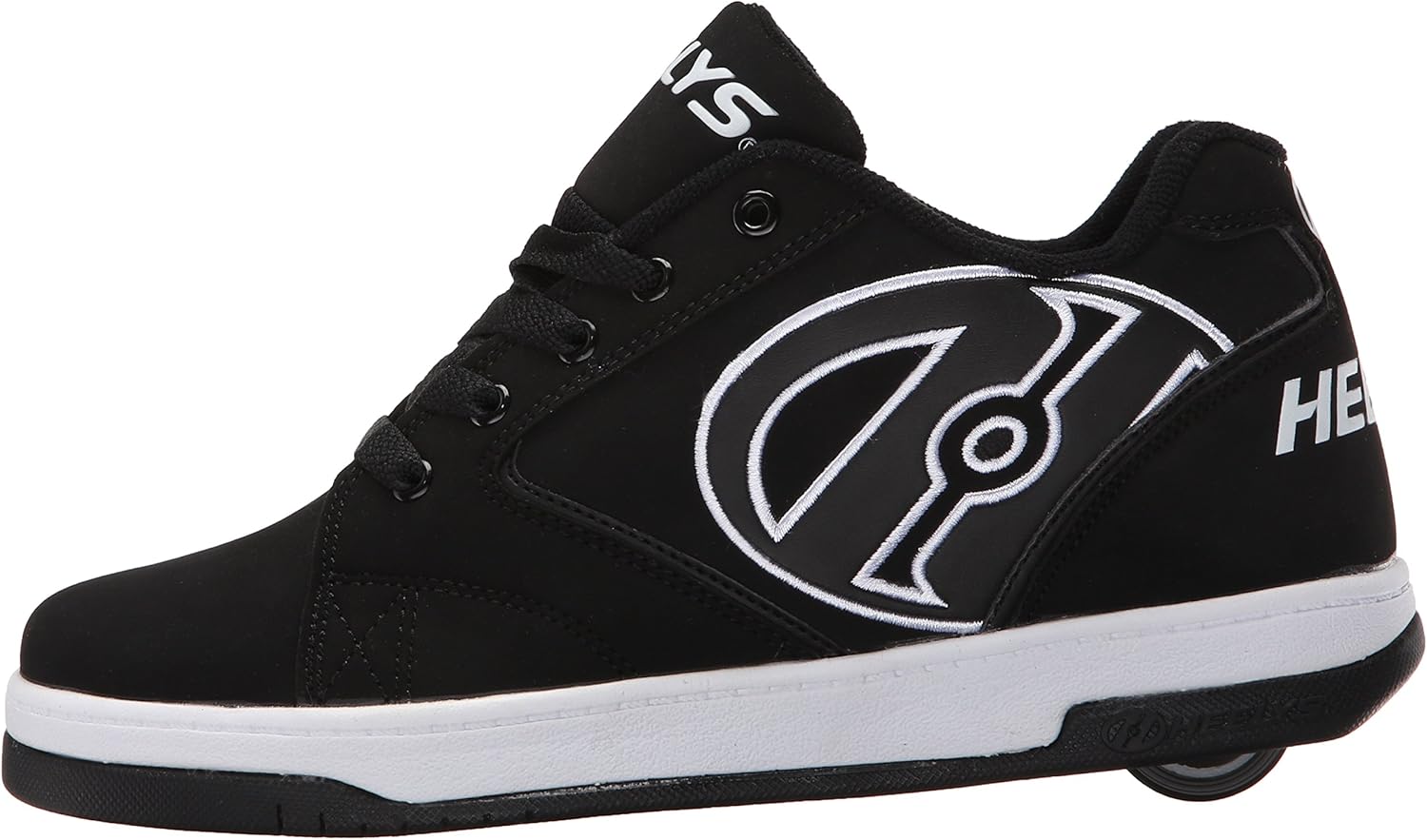 Heelys Boy's Propel 2.0 (Little Kid/Big Kid/Adult) Black/White 7 Big Kid