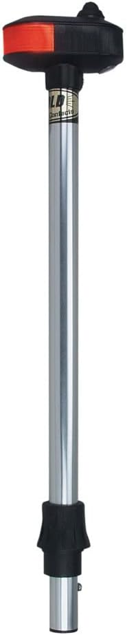 Perko 1421DP3CHR Removable Bi-Color Pole and Utility Light - 17.25
