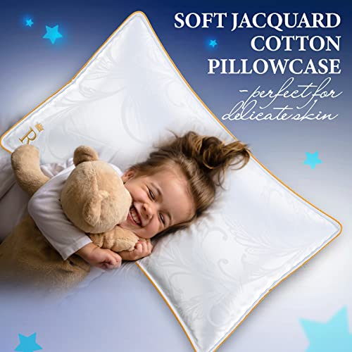 Royal Therapy King White Goose Feathers and Down Pillow, Premium White Bed Sleeping Breathable Hotel Collection Pillows