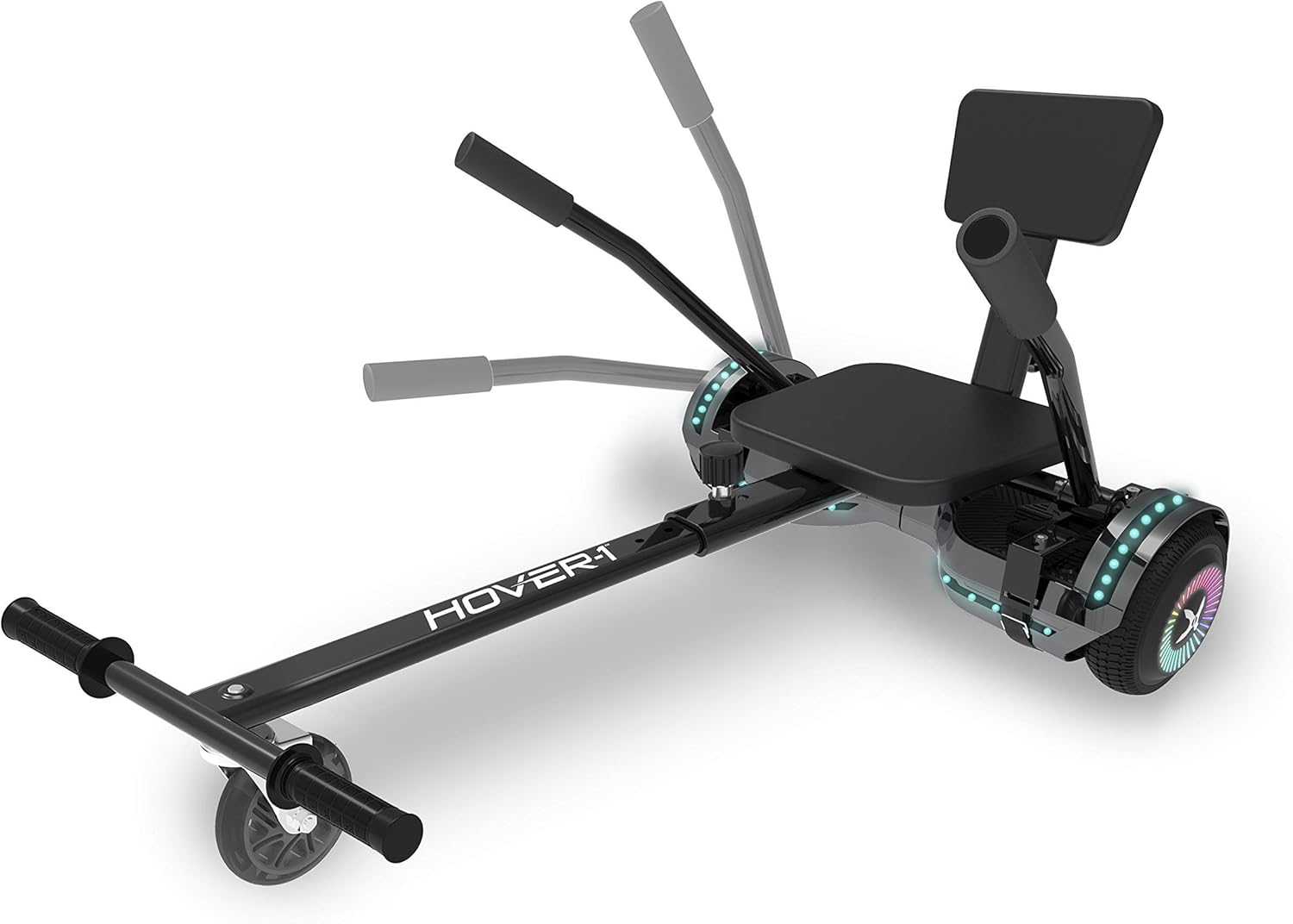 Hover-1 Chrome 2.0 Electric Self-Balancing Hoverboard with 7 mph Max Speed, Dual 200W Motors, 6 Mile Range, and 6.5” Wheels