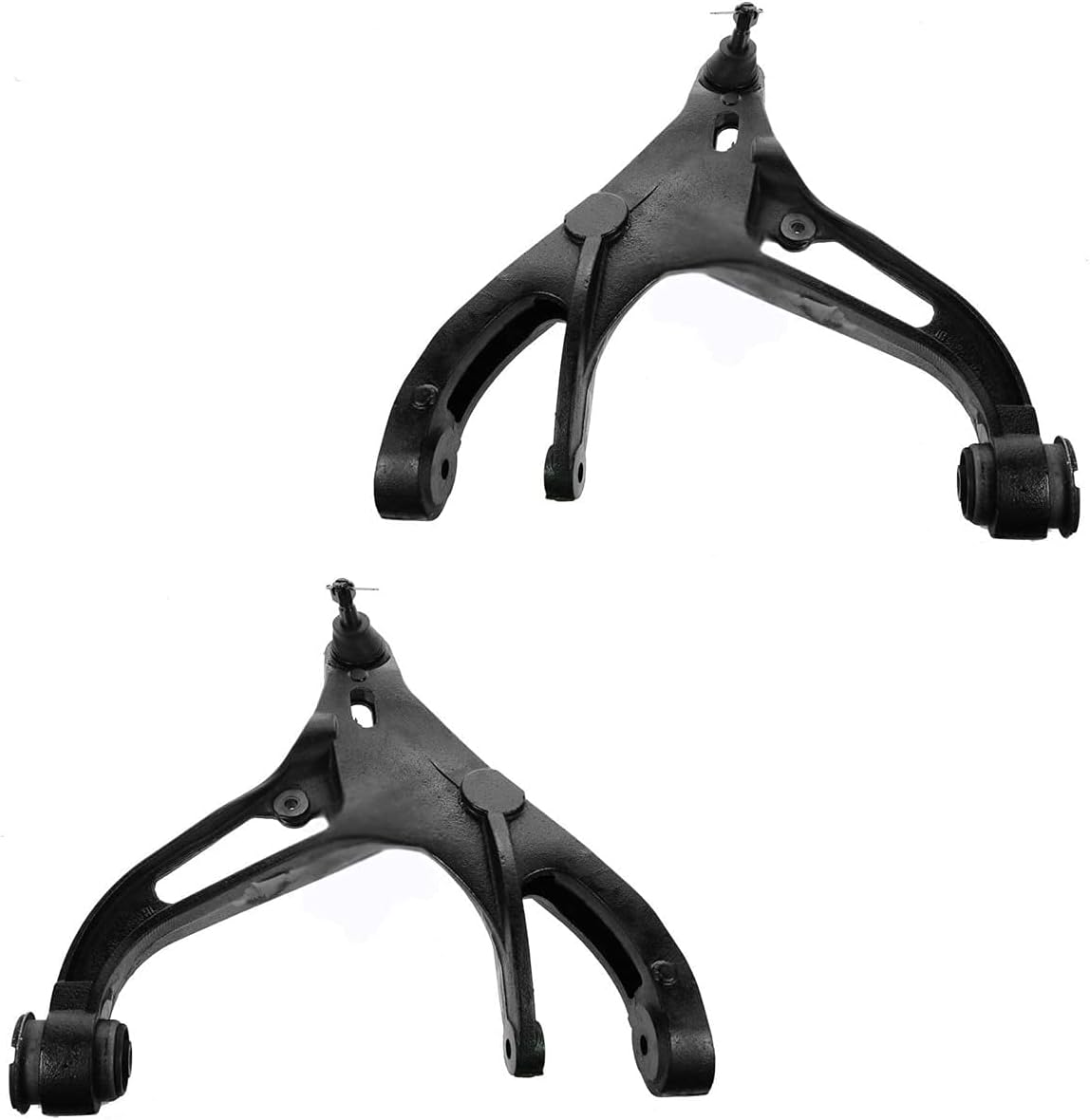 Detroit Axle - 4WD Front End Control Arms Kit for 02-05 Dodge Ram 1500, 2 Lower Control Arms w/Ball Joint 2 Outer Tie Rod Ends 2002 2003 2004 2005 Replacement - 4pc Set