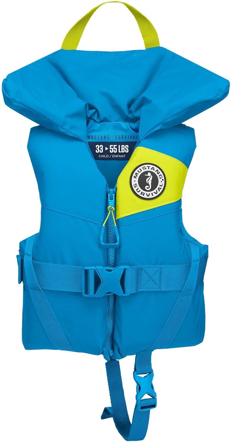 Mustang Survival - Lil Legends Child Foam PFD (Azure Blue)