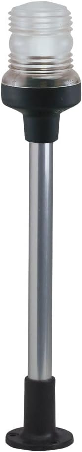 Perko 0455DP2CHR Fixed-Mount White All-Round Light - 11-7/8