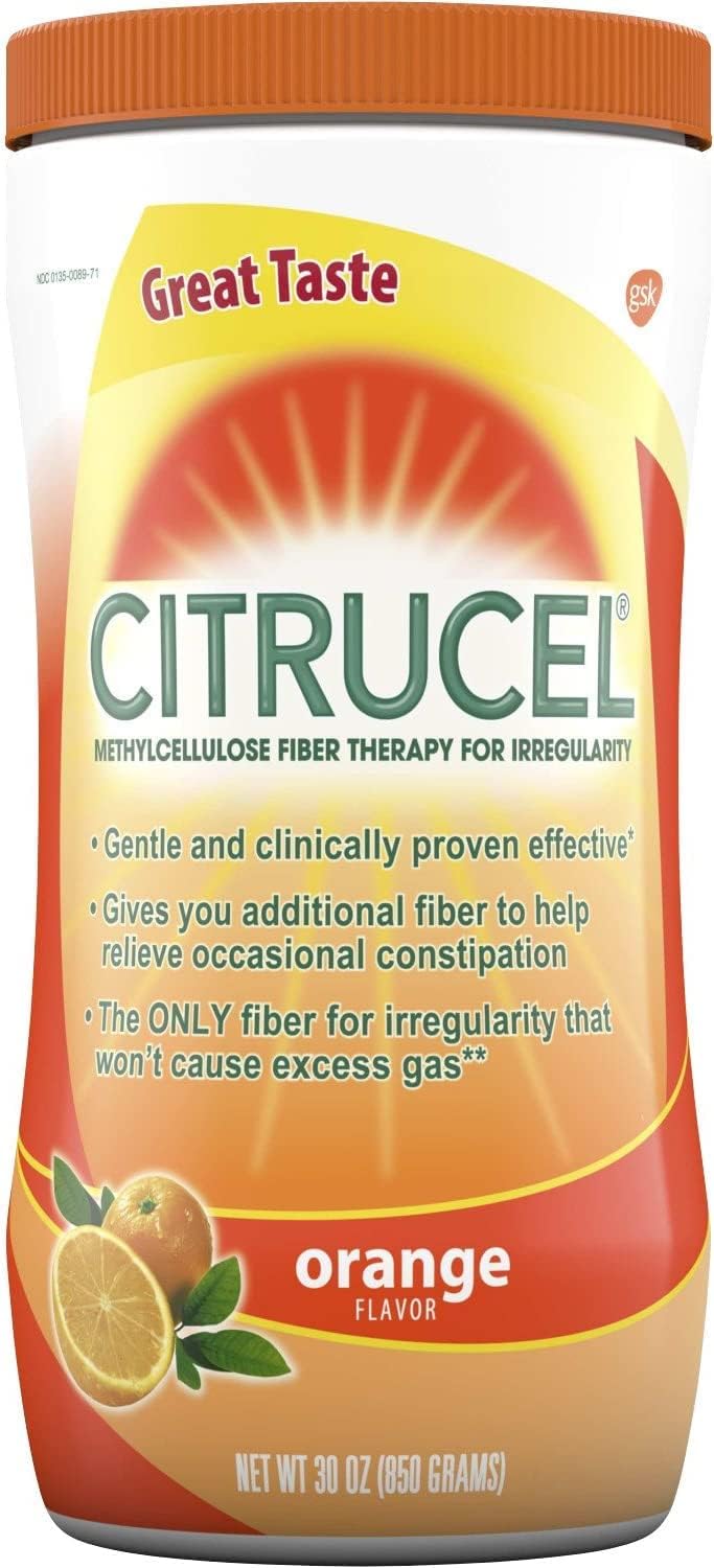 Citrucel Orange, 30 Ounce