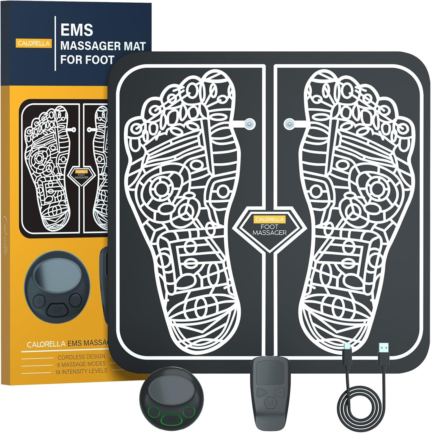 Electrical Stimulator, EMS Foot Massager Mat