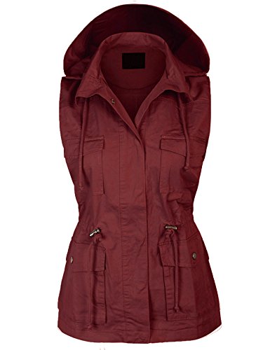 Womens Military Anorak Safari Utility Vest