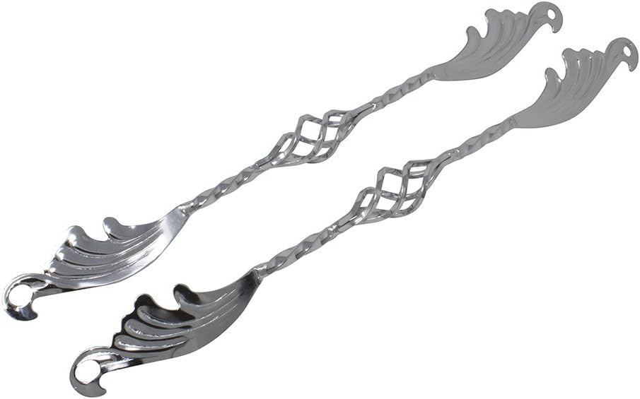 Fenix Lowrider Wing Cage Square Twisted Spring Fork Bars Chrome, Various Sizes (20