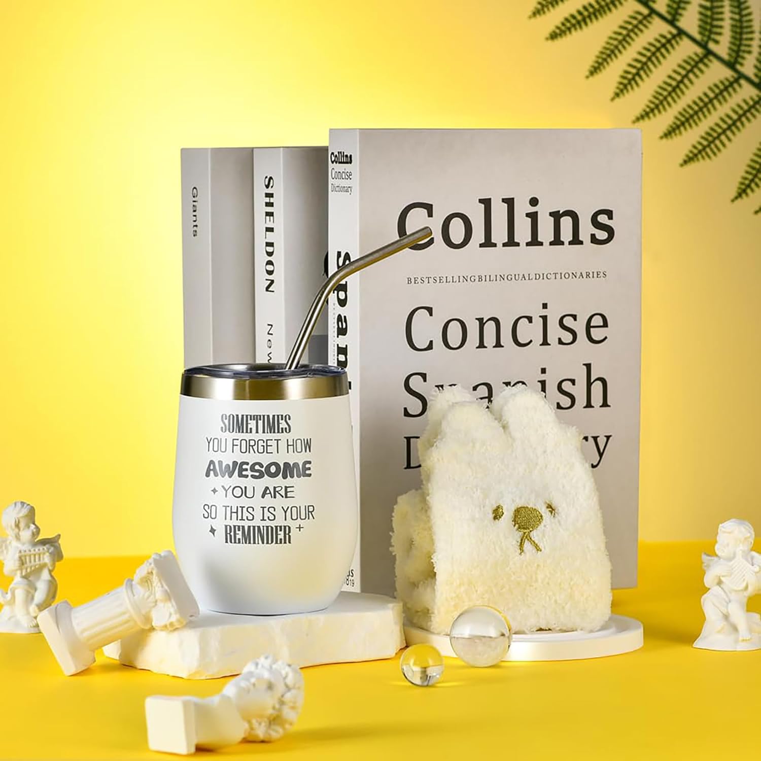 Birthday Gifts for Women - Gift Box Basket for Mom Best Friend Her Sister Girlfriend Wife Mother Coworker Anniversary, Personalized Thank You Gifts. Funny Cup& Relaxing Spa Gift Set