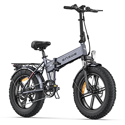 ENGWE Upgraded Folding Electric Bike - 750W Motor, 20