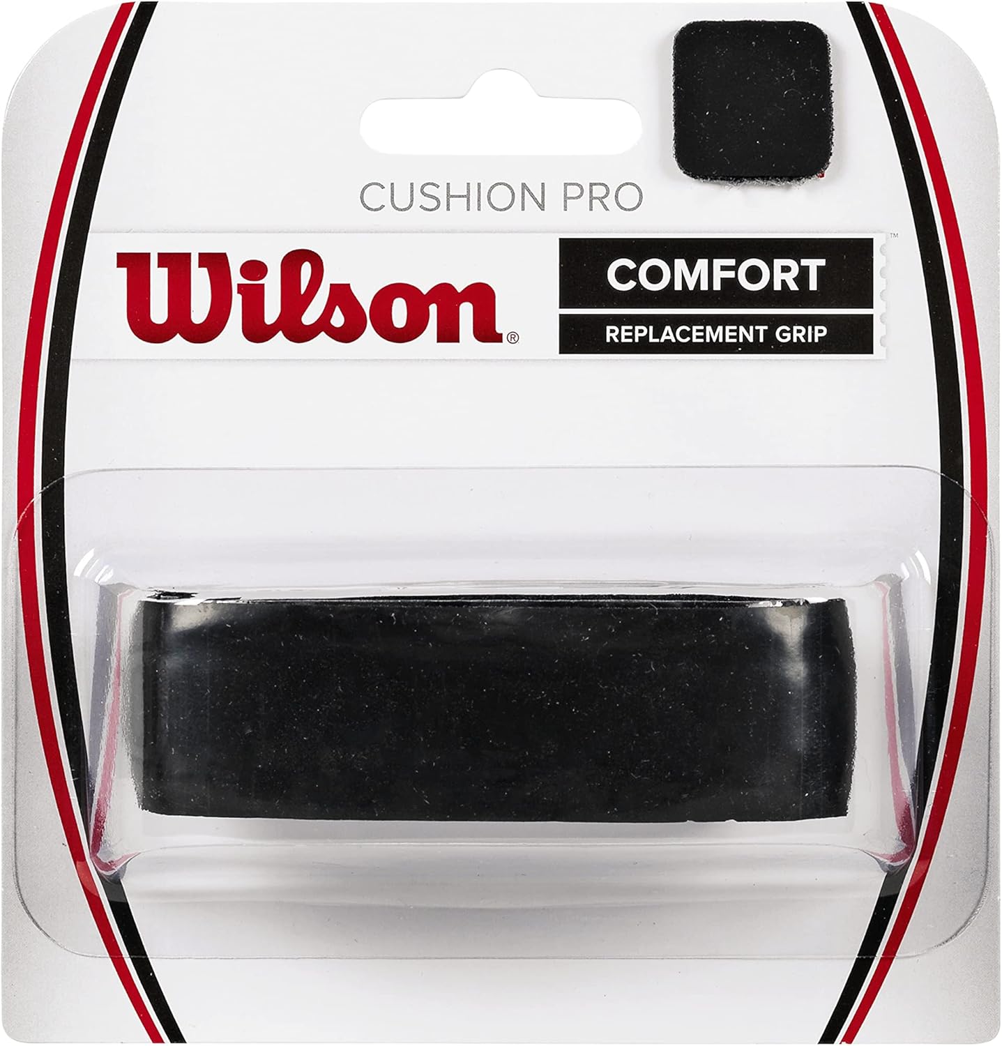 WILSON Cushion Aire Classic Perforated Grip, Black