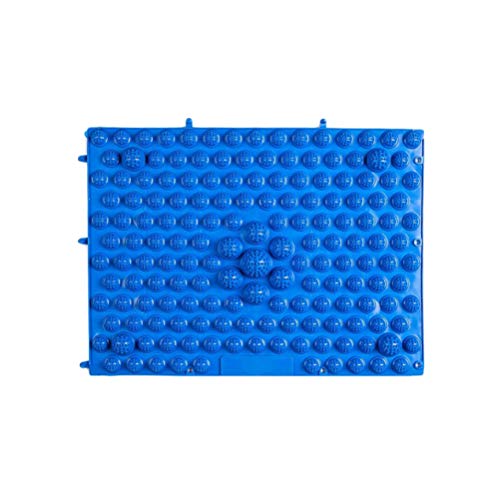 Foot Massager Mat Foot Reflexology Pads Plantar Massage for Adult 2pcs (Green)