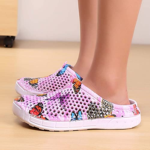 Women's Garden Clogs Shoes Casual Slipper Beach Sandals Anti-slip Pool Water Shoes Home Slippers Summer Footwear