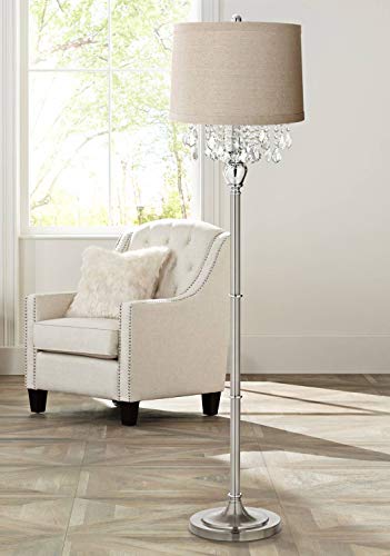 Natural Linen Medium Drum Lamp Shade 15