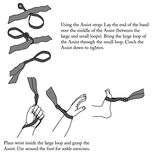 THERABAND Resistance Band Handles, Attachments for Resistance Bands and Tubing, Pair of Foam Grip Pull Handles for Lower and Upper Body Exercises, Pilates, Yoga, Home Workouts without Weights