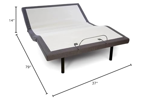 GhostBed Adjustable Bed Frame Queen - 11
