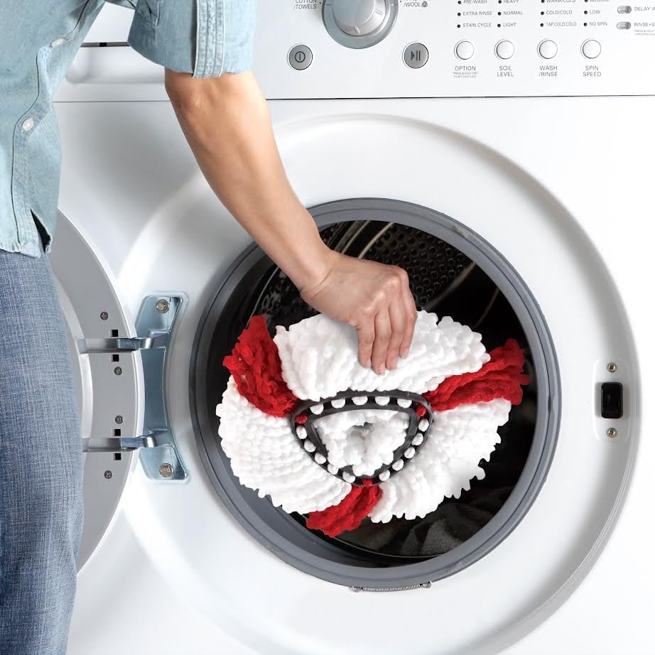 O-Cedar EasyWring Spin Mop & Bucket System +2 Power Refills with Citrus Cleaning PACS (Variety Pack)