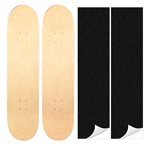 Maple Skateboard Decks Double Tail Skateboard Light Decks Free Skateboard Grip Tape