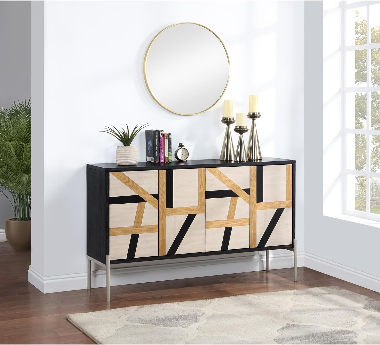Coast to Coast Jayceon Transitional Four Door Credenza