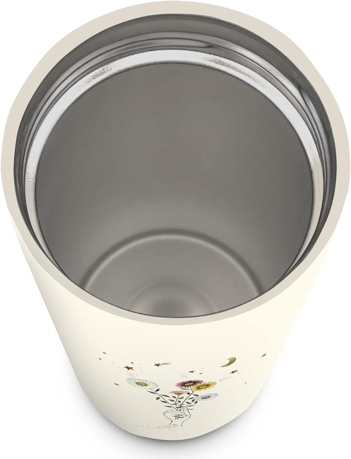 Studio Oh! Spellbound Snap-Hook Insulated Water Bottle with Straw, Double-Wall Stainless Steel Water Bottle, 20 oz