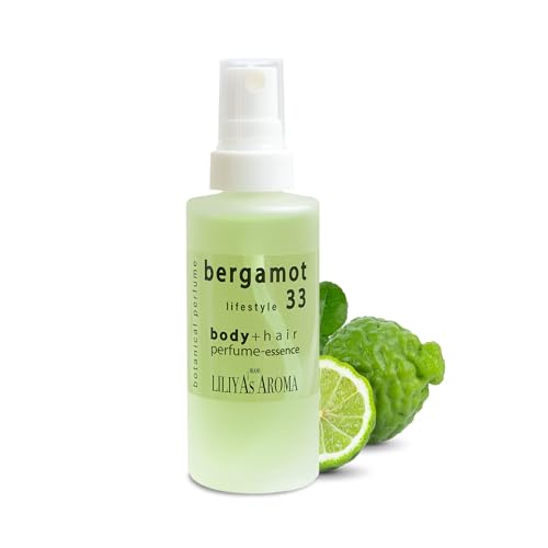 Liliya's Aroma Aromatherapy Wild Orange 07, Natural Perfume Mist for Body & Hair, Botanical Perfume made of Orange & Neroli Essential Oils, Tropical Brazilian Scent 4 oz