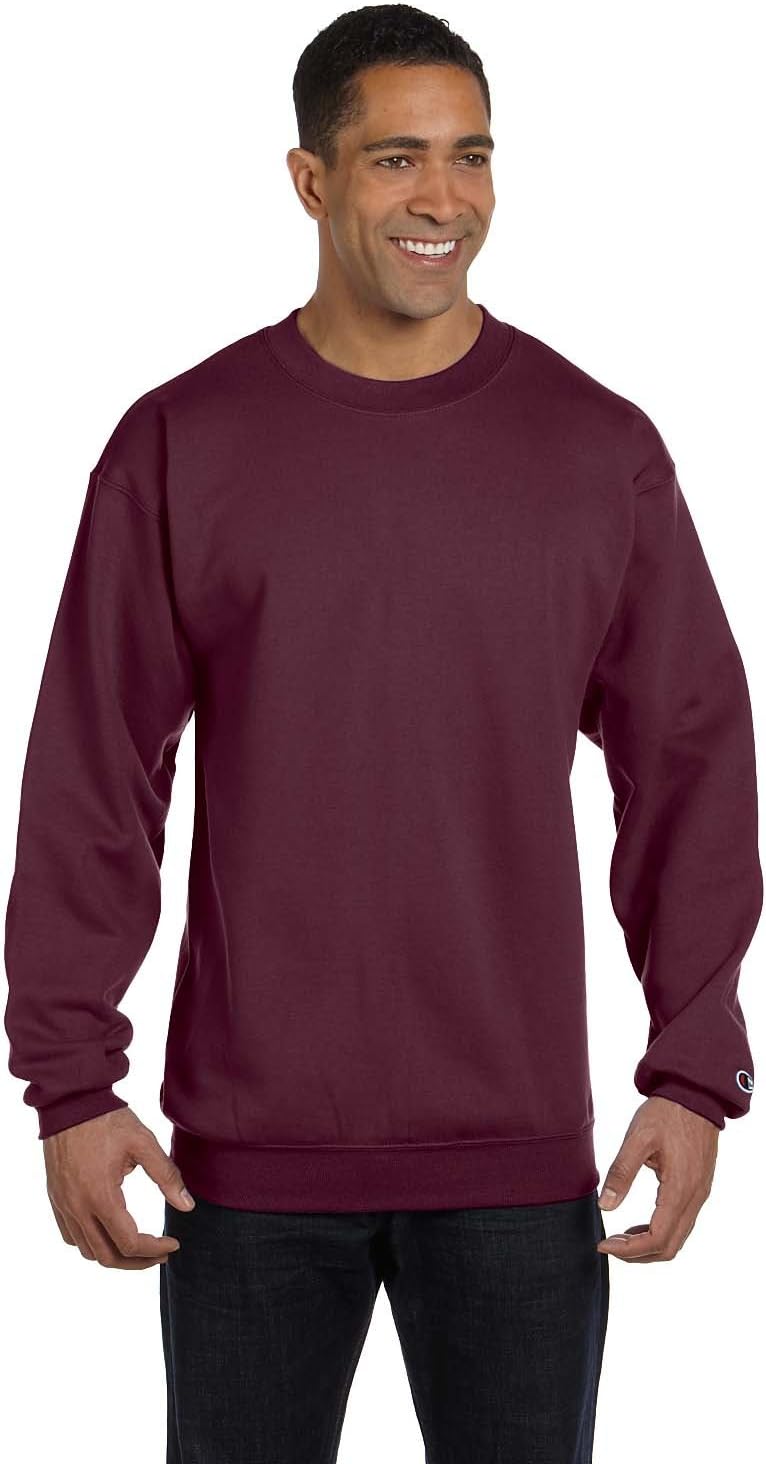 Champion Eco 9 oz. Crew, Medium, MAROON