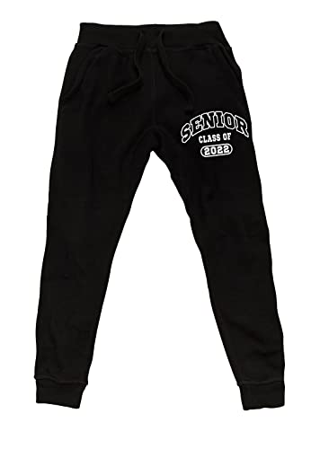 Men's Senior Class of 2022 Black Fleece Jogger Sweatpants