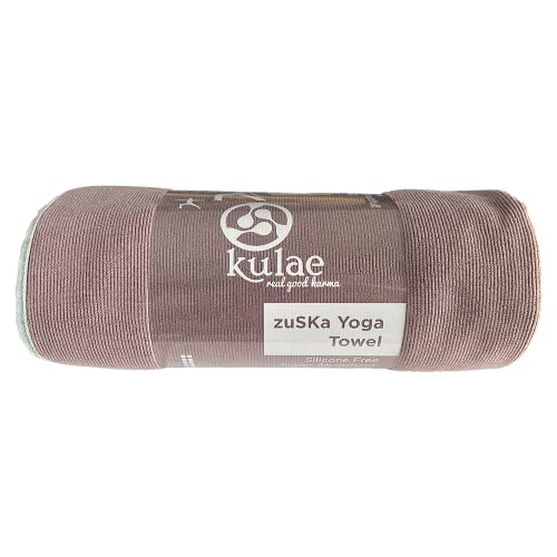 Zuska Premium Hot Yoga Towel Non-Slip, Thick, Absorbent Microfiber for All Types of Yoga and Fitness, 72