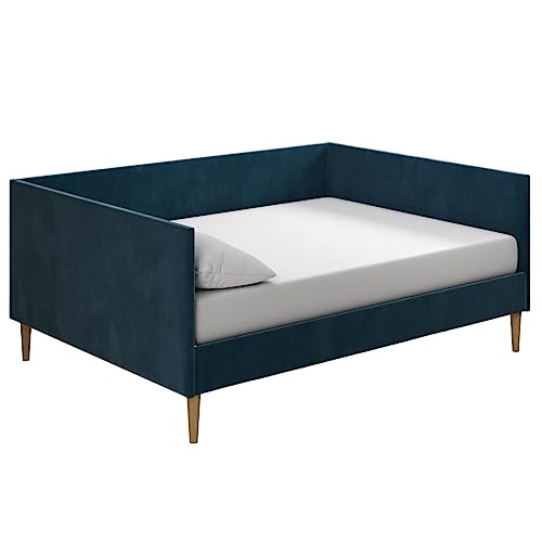 DHP Franklin Upholstered Daybed, Twin, Green Velvet