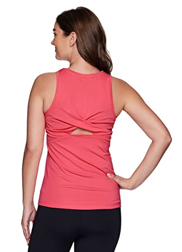 RBX Active Women's Tank Top Body Skimming Athletic Fit Tee for Running, Yoga, Casual Wear Breathable Sleeveless Workout Top