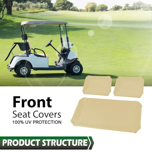 3pcs Front Seat Covers PU Leather