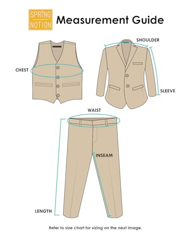 Spring Notion Baby Boys' Modern Fit White Suit Set