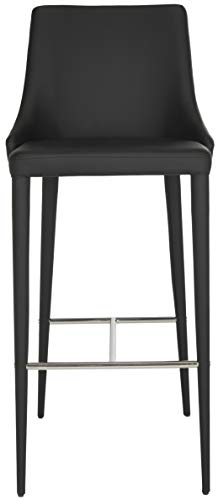 Safavieh Home Collection Summerset Black 41.7-inch Bar Stool
