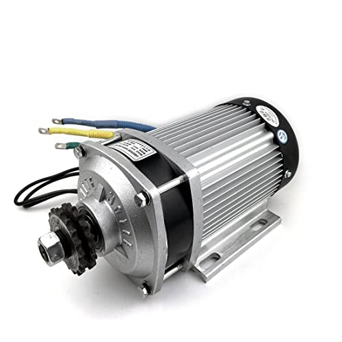 L-faster 48V60V 1200W Electric Tricycle BLDC Geared Brushless Motor BM1424ZXF Cargo E-Pedicab Engine Three-Wheel Bicycle Motor(60V)