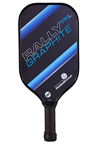 Rally PXL Graphite Pickleball Paddle | Polymer Composite Honeycomb Core, Graphite Carbon Face | Lightweight | USAPA Approved