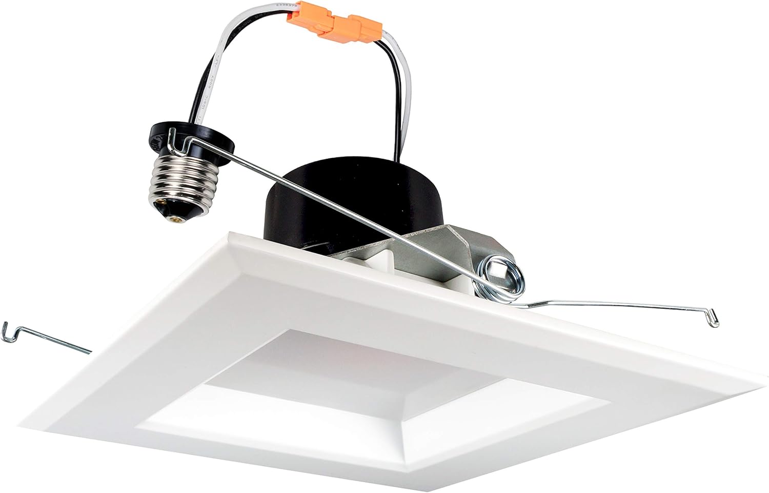 Goodlite Dimmable Downlight, UL Listed, 16W (120W Replacement), CRI 90 1300Lm, 5000K Super White, G-83455 6 Inch Square Retrofit LED Recessed Lighting Fixture, Fully Dim